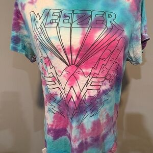Weezer Tie-Dye Graphic T-Shirt